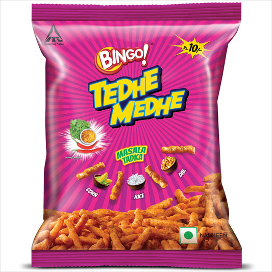 Tedhe Medhe Masala Tadka  - Indian Snacks
